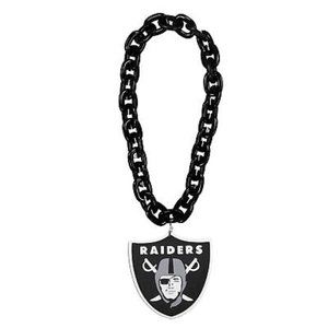 🆕🏈 LAS VEGAS RAIDERS FAN CHAIN NECKLACE - NFL